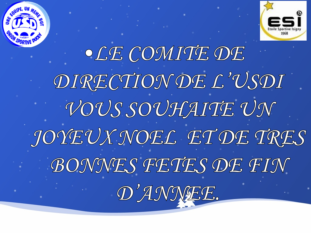 BONNES FETES